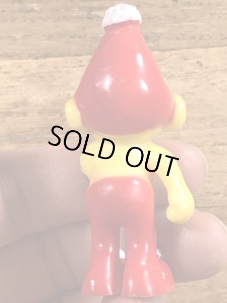 70年代頃のスマーフによく似たグノームファミリーのビンテージのPVCフィギュア