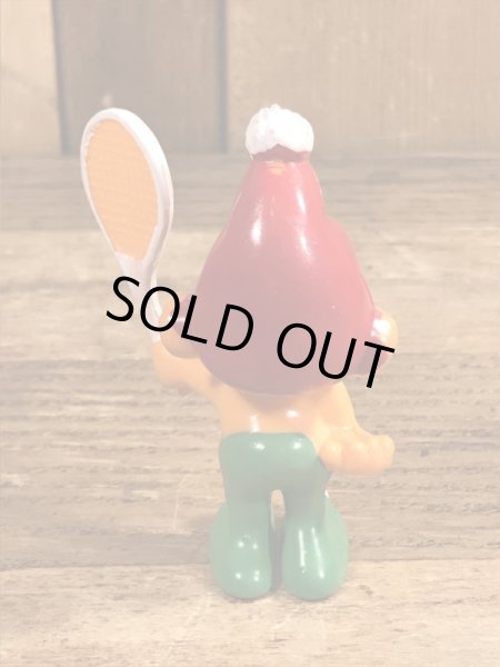 70’sのスマーフによく似たグノームファミリーのヴィンテージのPVC製フィギュア