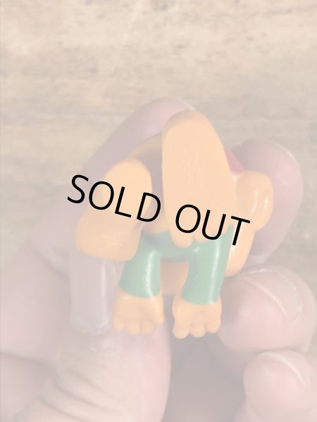 70’sのスマーフによく似たグノームファミリーのヴィンテージのPVC製フィギュア