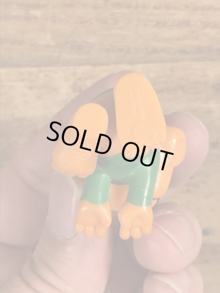 70’sのスリープウォーカーのグノームファミリーのヴィンテージのPVC製フィギュア