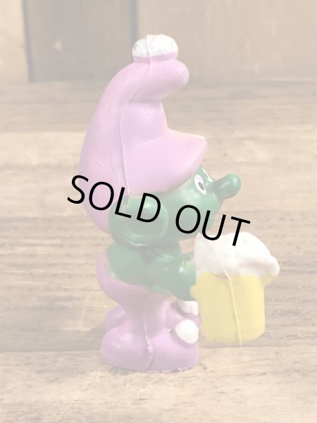 70年代頃のスマーフによく似たグノームファミリーのビンテージのPVCフィギュア