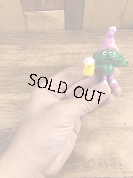 70年代頃のスマーフによく似たグノームファミリーのビンテージのPVCフィギュア