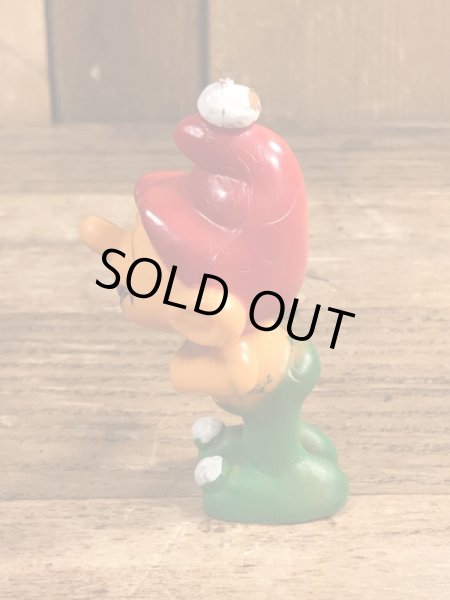 70’sのスマーフによく似たグノームファミリーのヴィンテージのPVC製フィギュア