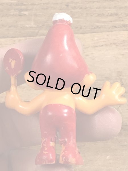 70年代頃のスマーフによく似たグノームファミリーのビンテージのPVCフィギュア