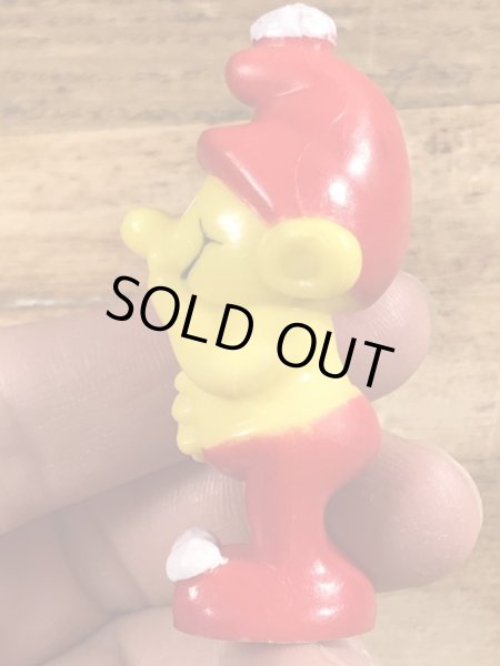 70’sのスマイルのグノームファミリーのヴィンテージのPVC製フィギュア