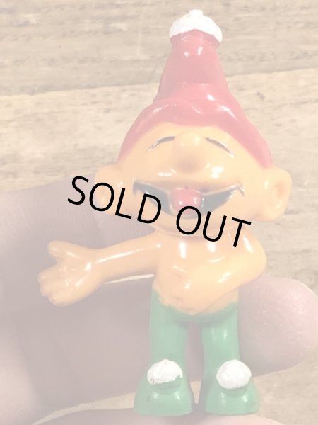 70年代頃のスマイルのグノームファミリーのビンテージのPVCフィギュア