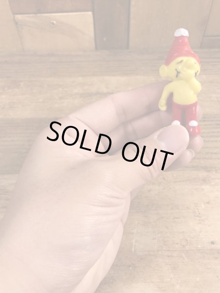 70’sのスマーフによく似たグノームファミリーのヴィンテージのPVC製フィギュア