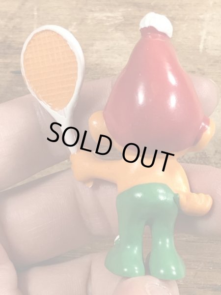 70年代頃のスマーフによく似たグノームファミリーのビンテージのPVCフィギュア