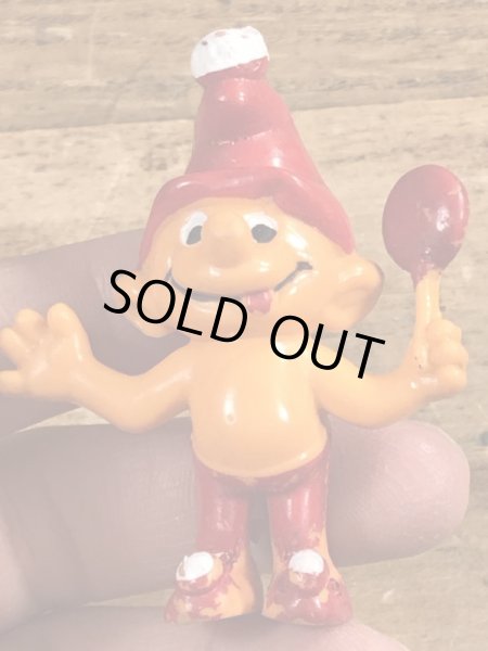 70年代頃のスマーフによく似たグノームファミリーのビンテージのPVCフィギュア