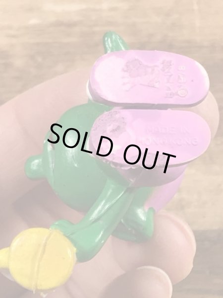 70’sのビールを持ったグノームファミリーのヴィンテージのPVC製フィギュア