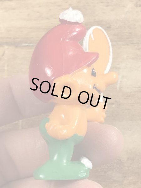 70’sのスマーフによく似たグノームファミリーのヴィンテージのPVC製フィギュア