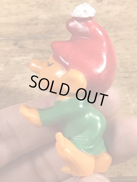 70’sのスリープウォーカーのグノームファミリーのヴィンテージのPVC製フィギュア