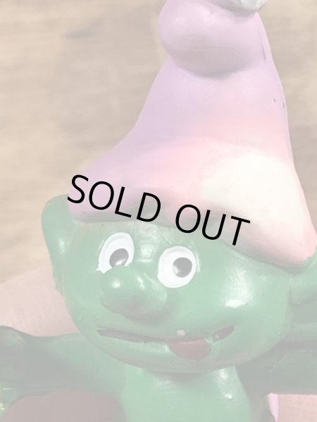 70’sのビールを持ったグノームファミリーのヴィンテージのPVC製フィギュア