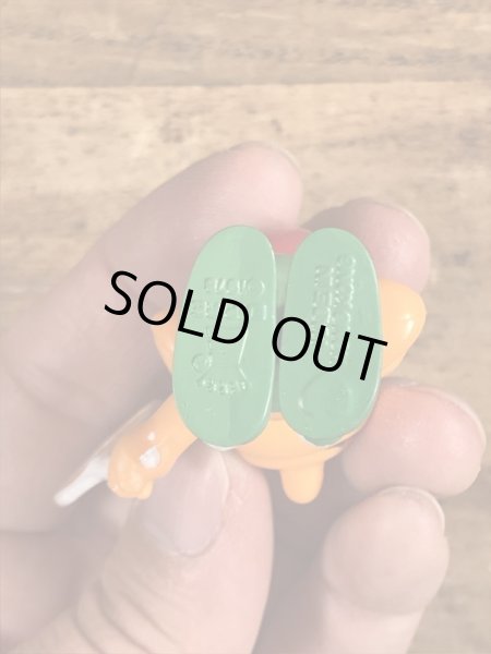 70’sのスマーフによく似たグノームファミリーのヴィンテージのPVC製フィギュア