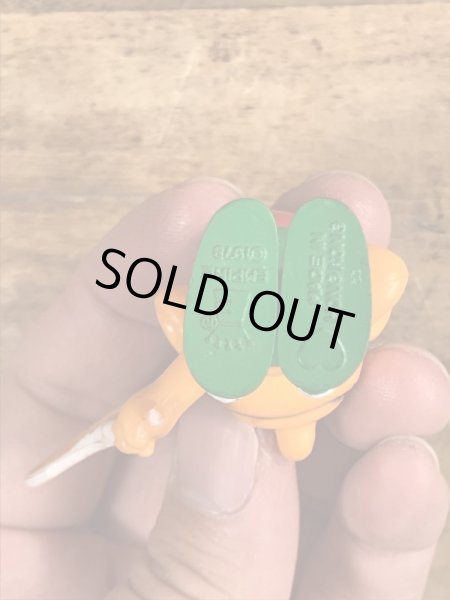 70’sのスマーフによく似たグノームファミリーのヴィンテージのPVC製フィギュア