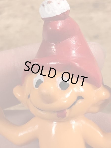 70年代頃のスマーフによく似たグノームファミリーのビンテージのPVCフィギュア