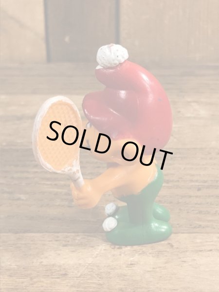 70’sのスマーフによく似たグノームファミリーのヴィンテージのPVC製フィギュア