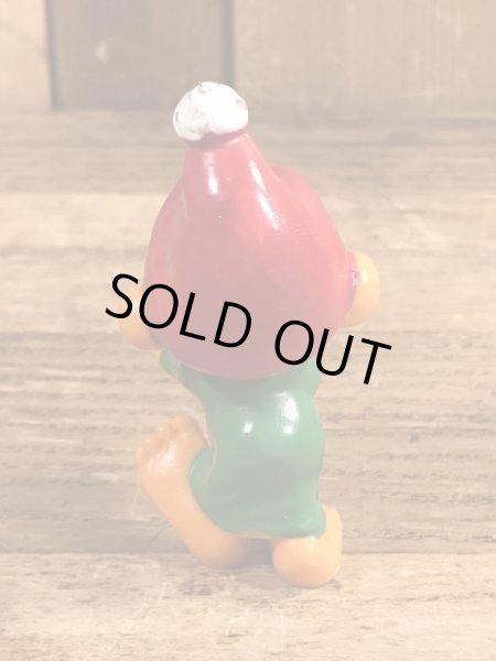 70’sのスリープウォーカーのグノームファミリーのヴィンテージのPVC製フィギュア