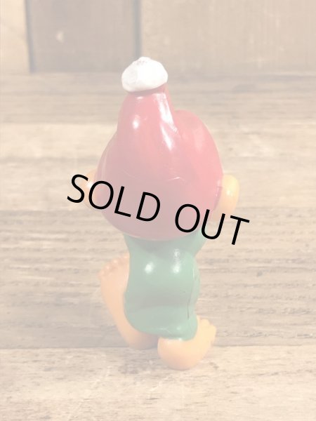 70’sのスリープウォーカーのグノームファミリーのヴィンテージのPVC製フィギュア