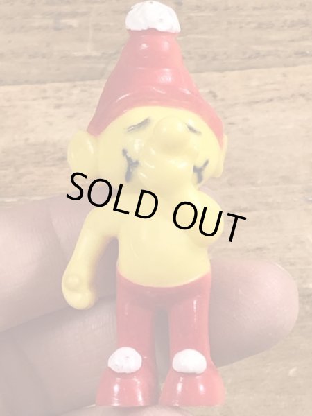 70年代頃のスマーフによく似たグノームファミリーのビンテージのPVCフィギュア