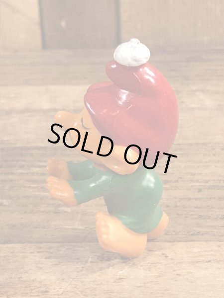 70’sのスリープウォーカーのグノームファミリーのヴィンテージのPVC製フィギュア