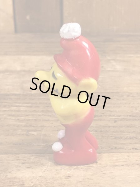 70’sのスマーフによく似たグノームファミリーのヴィンテージのPVC製フィギュア