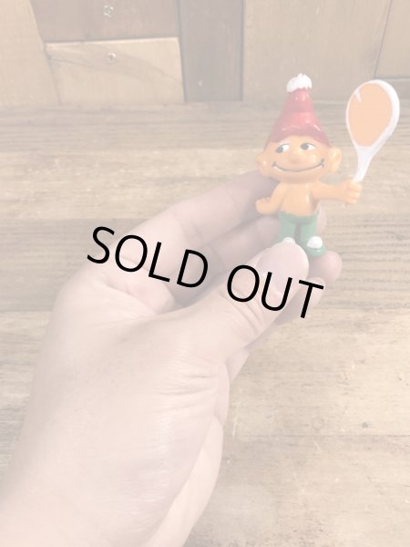 70’sのスマーフによく似たグノームファミリーのヴィンテージのPVC製フィギュア