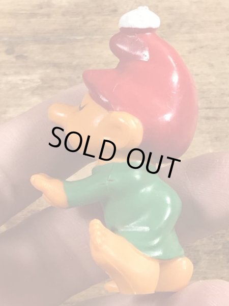 70’sのスリープウォーカーのグノームファミリーのヴィンテージのPVC製フィギュア