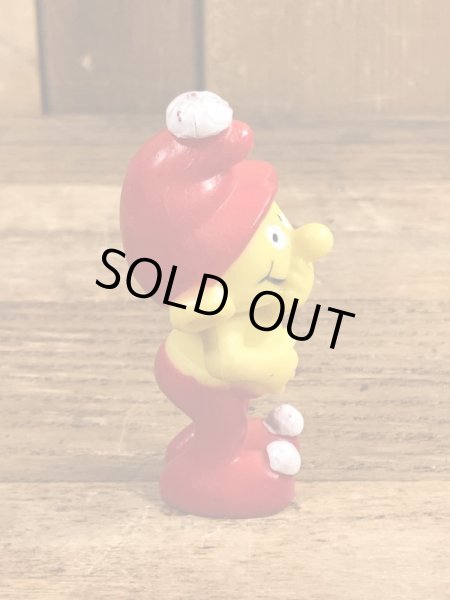 70年代頃のスマーフによく似たグノームファミリーのビンテージのPVCフィギュア