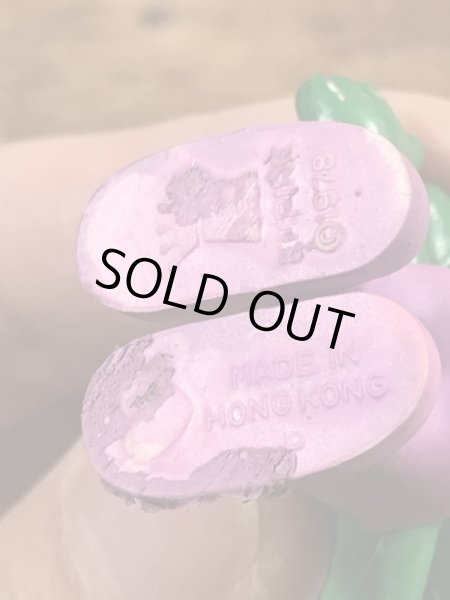 70年代頃のスマーフによく似たグノームファミリーのビンテージのPVCフィギュア