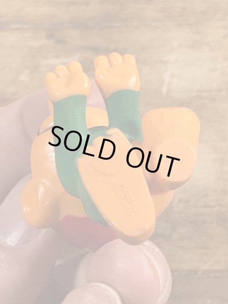 70’sのスリープウォーカーのグノームファミリーのヴィンテージのPVC製フィギュア