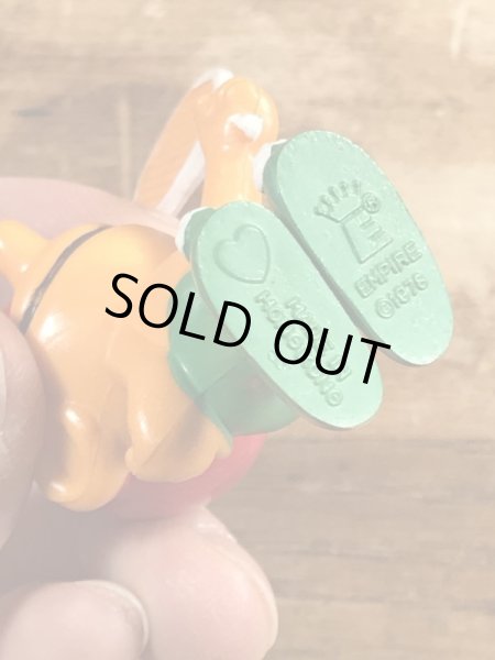 70’sのテニスをしているグノームファミリーのヴィンテージのPVC製フィギュア