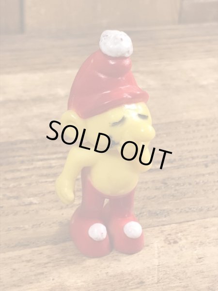 70年代頃のスマーフによく似たグノームファミリーのビンテージのPVCフィギュア