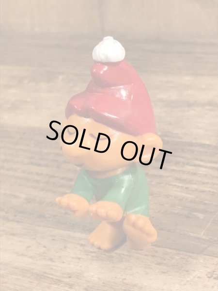 70’sのスリープウォーカーのグノームファミリーのヴィンテージのPVC製フィギュア