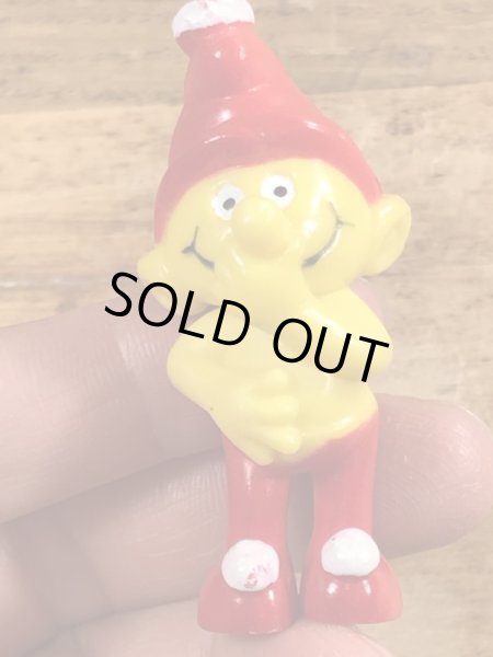 70年代頃のスマーフによく似たグノームファミリーのビンテージのPVCフィギュア