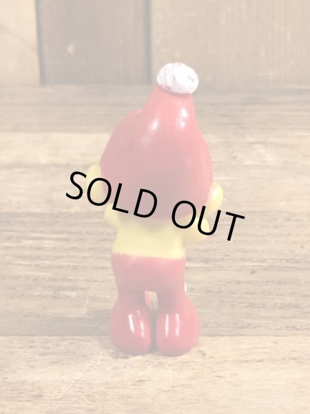 70’sのスマイルのグノームファミリーのヴィンテージのPVC製フィギュア