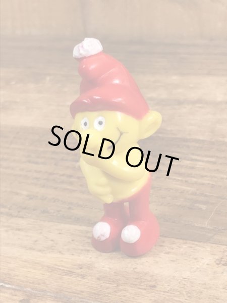 70’sのスマイルのグノームファミリーのヴィンテージのPVC製フィギュア