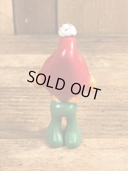 70’sのスマーフによく似たグノームファミリーのヴィンテージのPVC製フィギュア