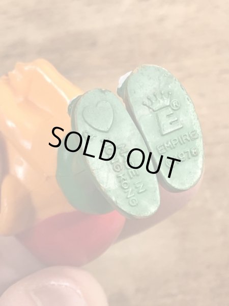 70’sのスマーフによく似たグノームファミリーのヴィンテージのPVC製フィギュア