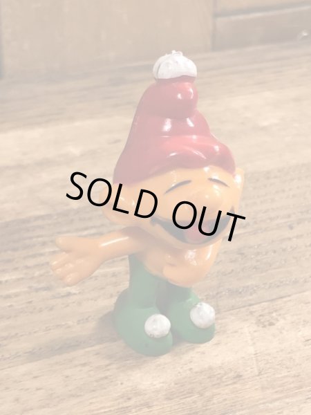 70年代頃のスマイルのグノームファミリーのビンテージのPVCフィギュア