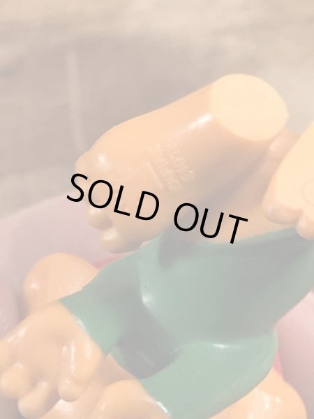 70’sのスマーフによく似たグノームファミリーのヴィンテージのPVC製フィギュア