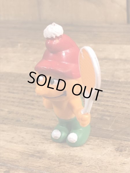 70’sのスマーフによく似たグノームファミリーのヴィンテージのPVC製フィギュア