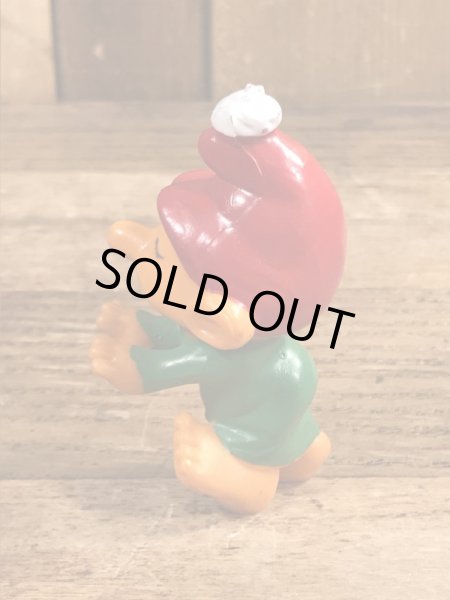 70’sのスマーフによく似たグノームファミリーのヴィンテージのPVC製フィギュア