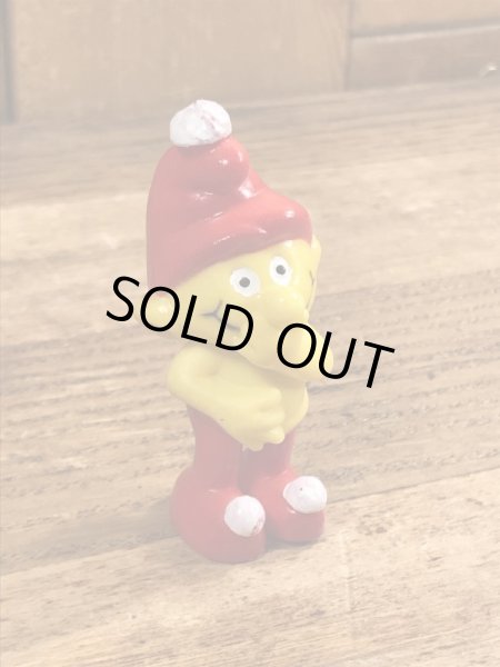 70年代頃のスマーフによく似たグノームファミリーのビンテージのPVCフィギュア