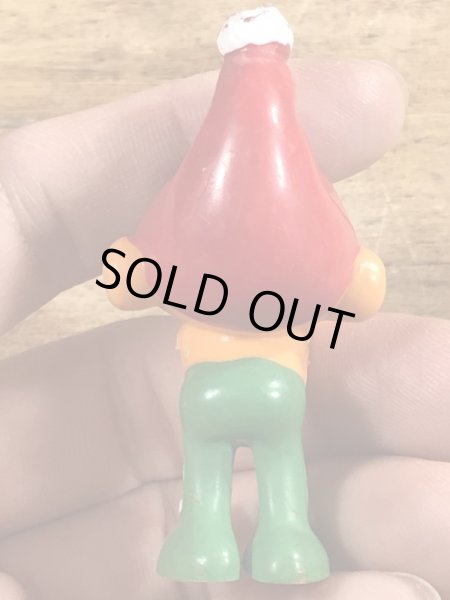 70年代頃のスマーフによく似たグノームファミリーのビンテージのPVCフィギュア