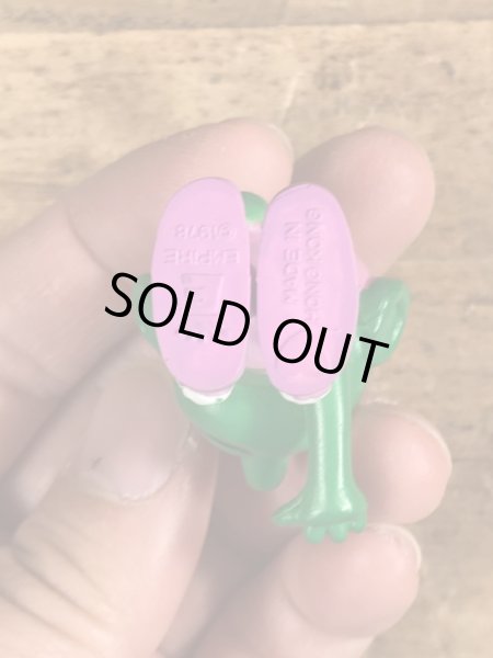 70’sのスマーフによく似たグノームファミリーのヴィンテージのPVC製フィギュア