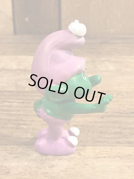 70年代頃のスマーフによく似たグノームファミリーのビンテージのPVCフィギュア