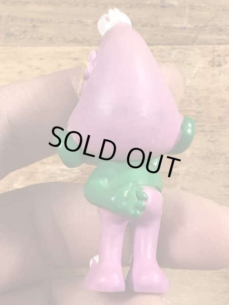 70年代頃のスマーフによく似たグノームファミリーのビンテージのPVCフィギュア