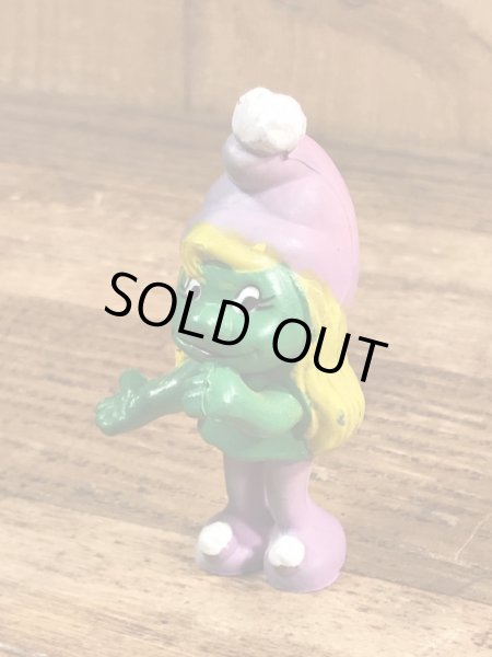 70’sの女の子のグノームファミリーのヴィンテージのPVC製フィギュア