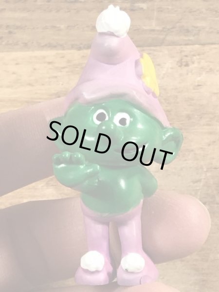 70年代頃のスマーフによく似たグノームファミリーのビンテージのPVCフィギュア